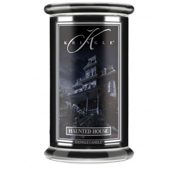 Duża świeca Haunted House Kringle Candle