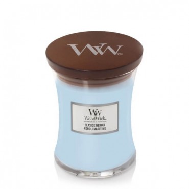 Średnia świeca Seaside Neroli Woodwick