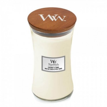 Duża Świeca Coconut & Tonka WoodWick