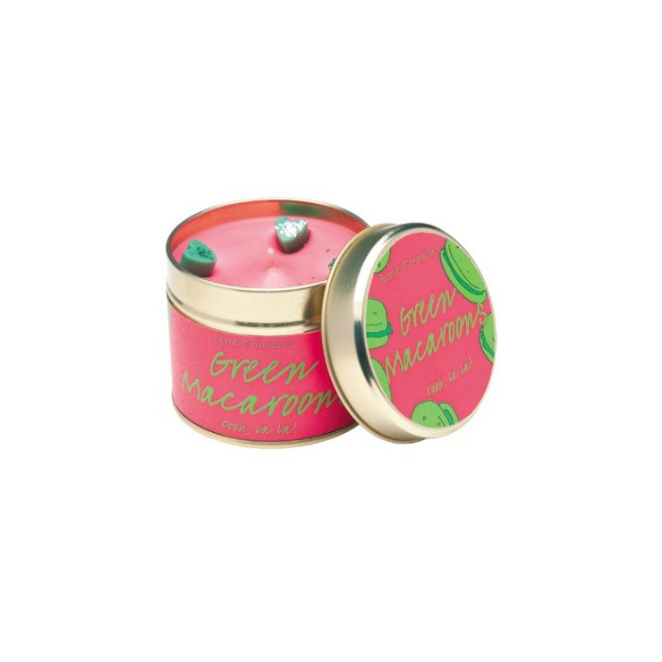 Świeca zapachowa w puszce Pistacjowe Makaroniki Bomb Cosmetics Świeca zapachowa w puszce Pistacjowe Makaroniki Bomb Cosmetics